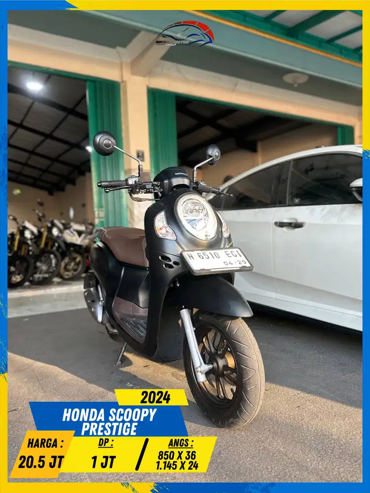 HONDA SCOOPY PRESTIGE 2024 MANTAP GASS MASZEHH HIKMAH MOTOR KEPUH