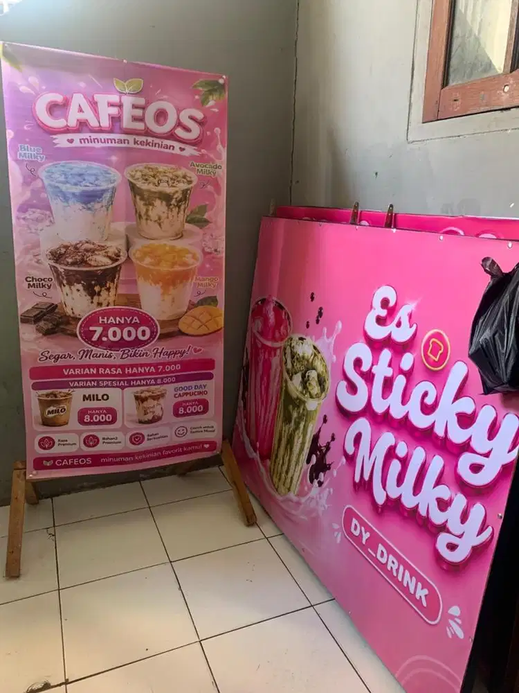 Jaga Stand Es Sticky Milky