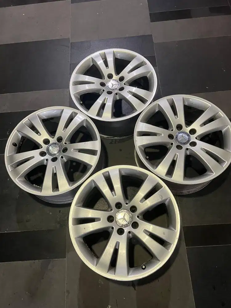 Jual Velg OEM Mercedez Benz W204 R17 7.5Jx17H2 ET47 made in Germany