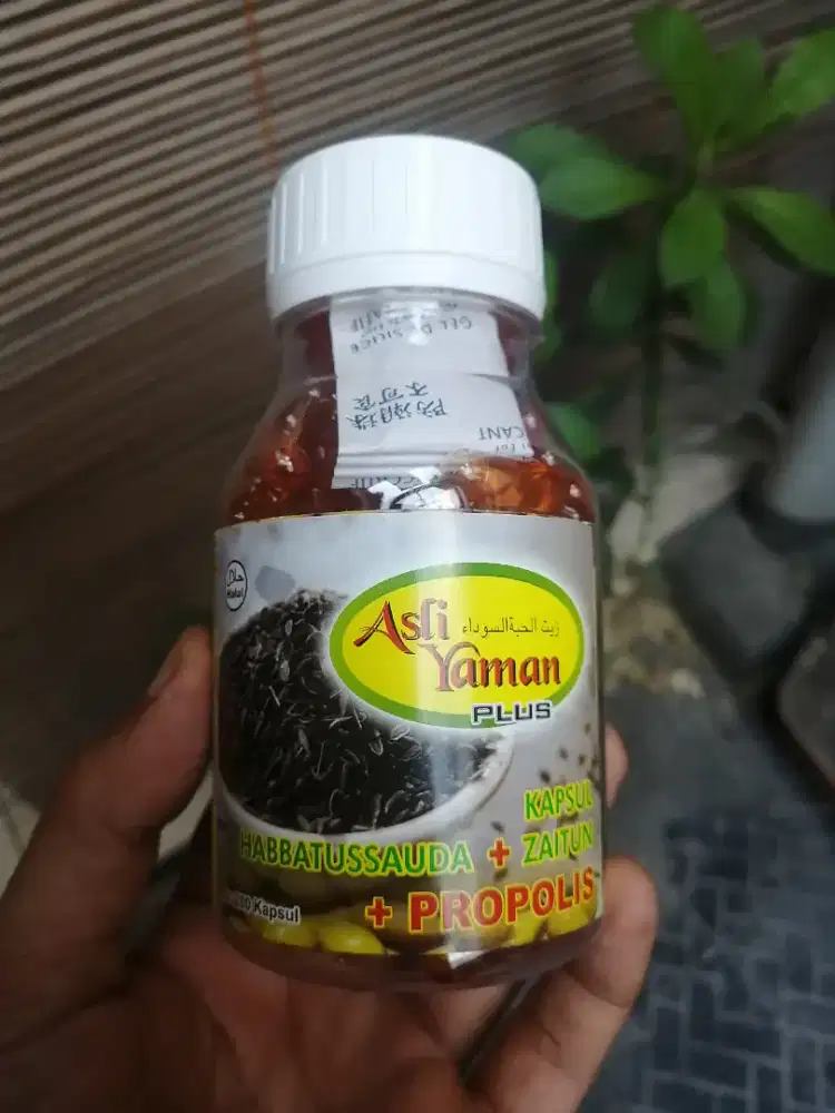 Herbal Habbatussauda kapsul zaitun propolis