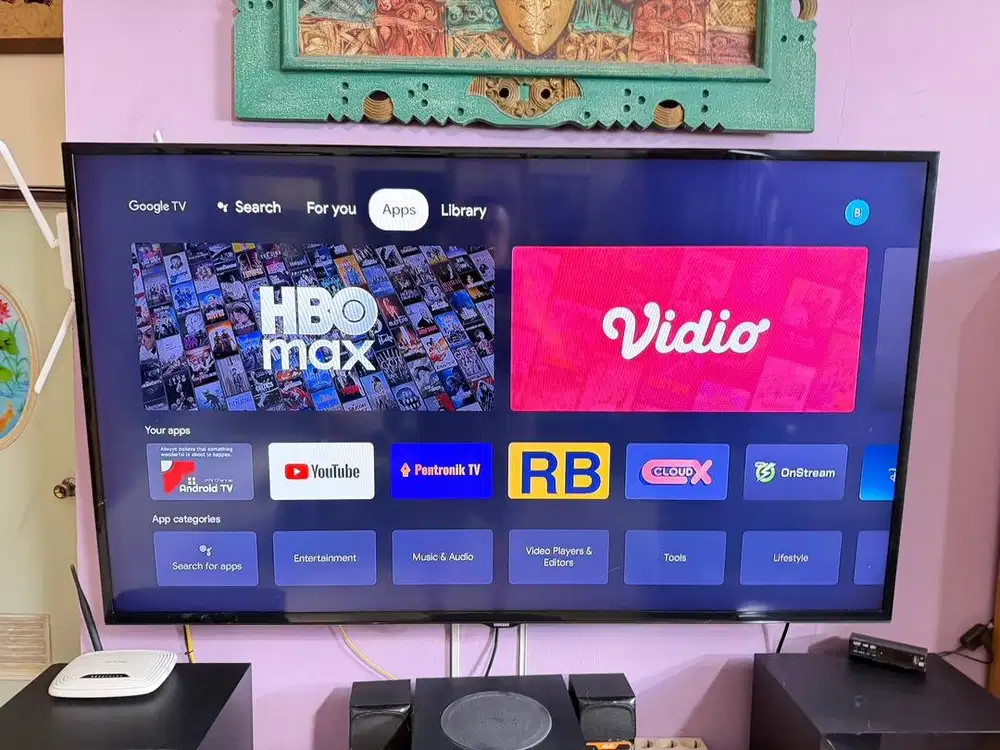 SAMSUNG TV 58 LCD TV, Build Up