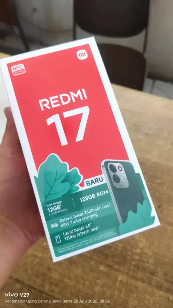 Redmi 17 6+6/128 NFC 7500mAh BARU PROMO SPESIAL