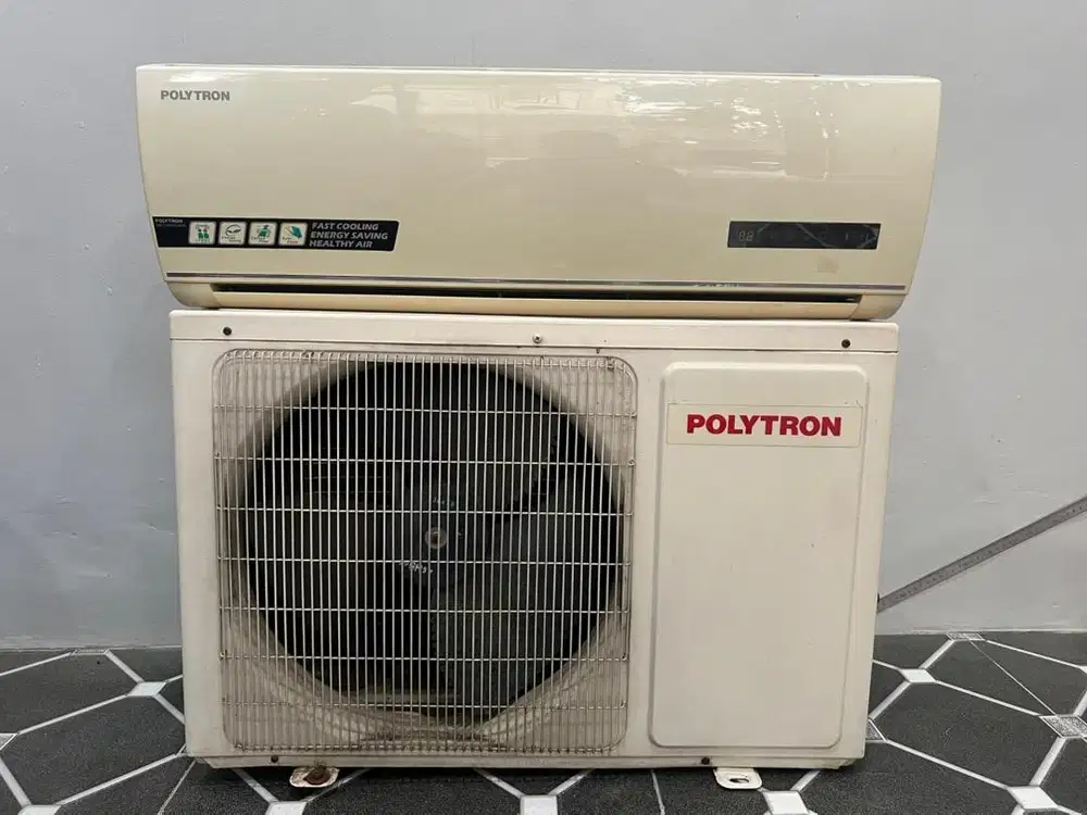 AC POLYTRON 3/4 PK/ 9000 BTU - BEKAS BAIK, SIAP PAKAI