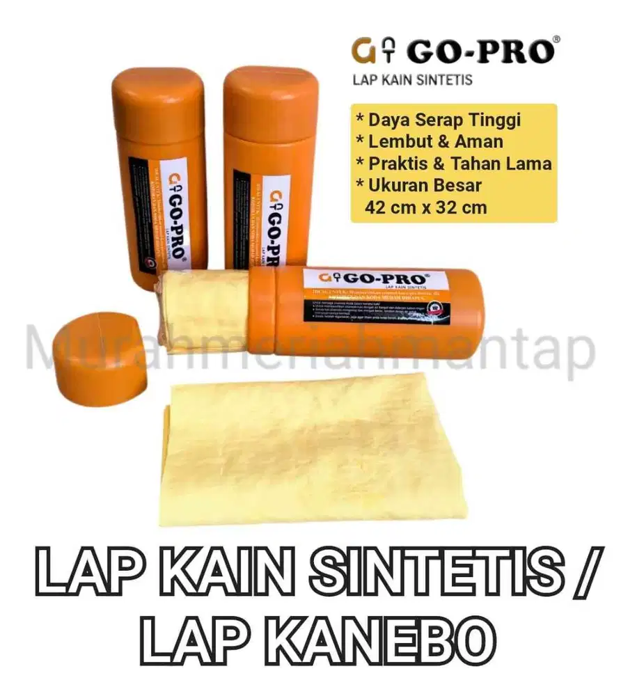 LAP KAIN SINTETIS / LAP KANEBO GO-PRO / KAIN LAP SERBAGUNA PRAKTIS