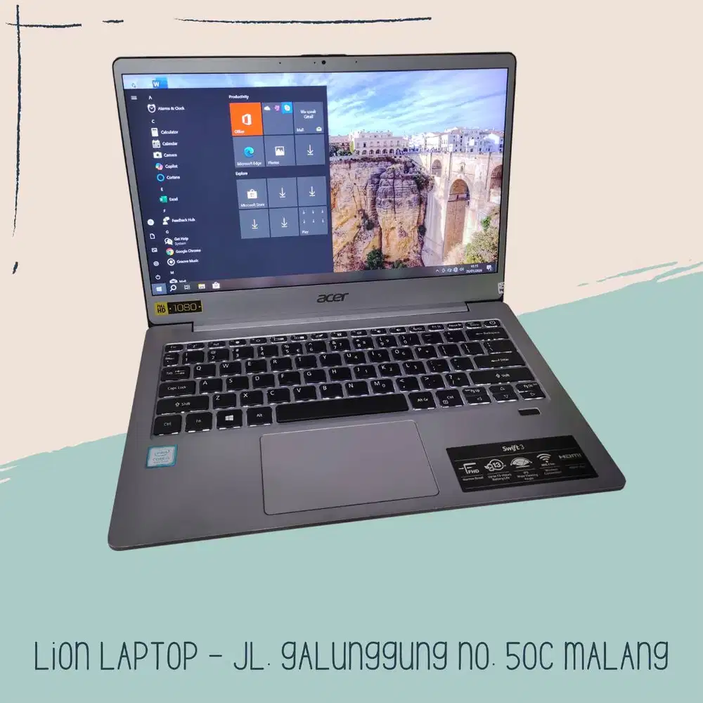 Super Slim Core i5 Gen 8 8/25 Acer Swift 3 SF313-51 [28|08]