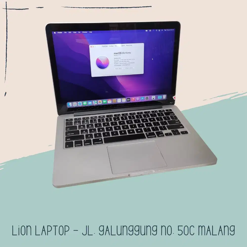 Macbook Pro Retina Core i5 Late 2013 Mulus [28|08]