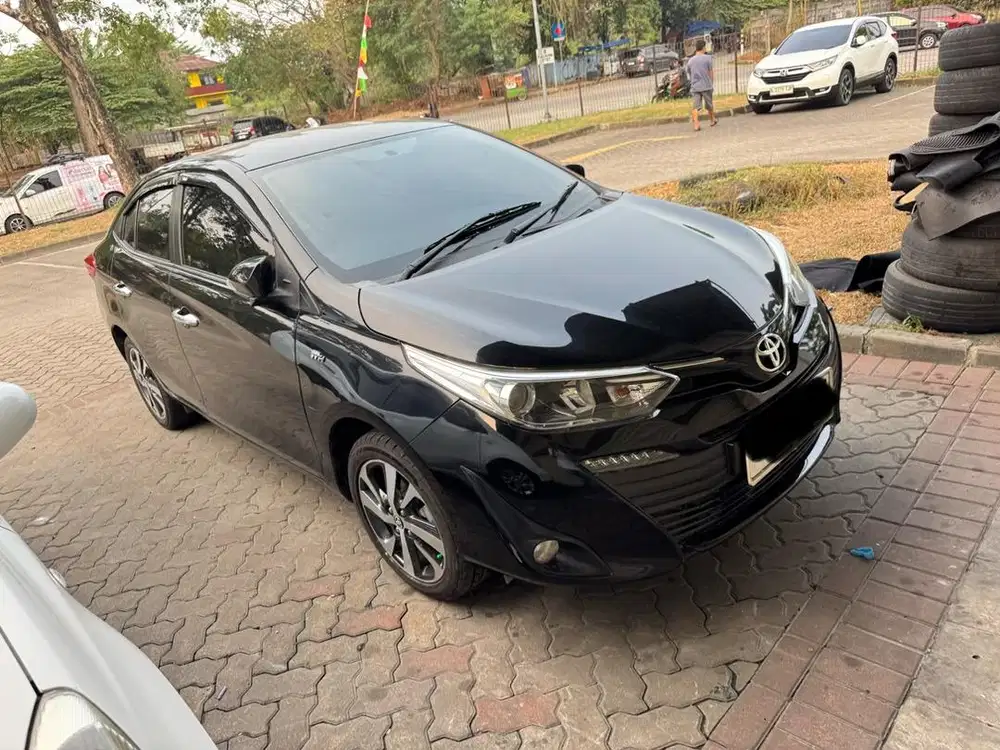 (Cash) Vios G at 2019 hitam dp 5jt murah toyota city yaris