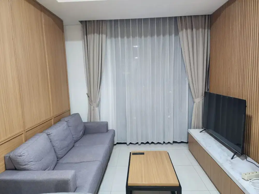 Disewakan Tahunan Termurah dan Unit Terbatas Casa Grande Residence 2+1 BR High Floor Tower Bella  Full Furnished Jaksel