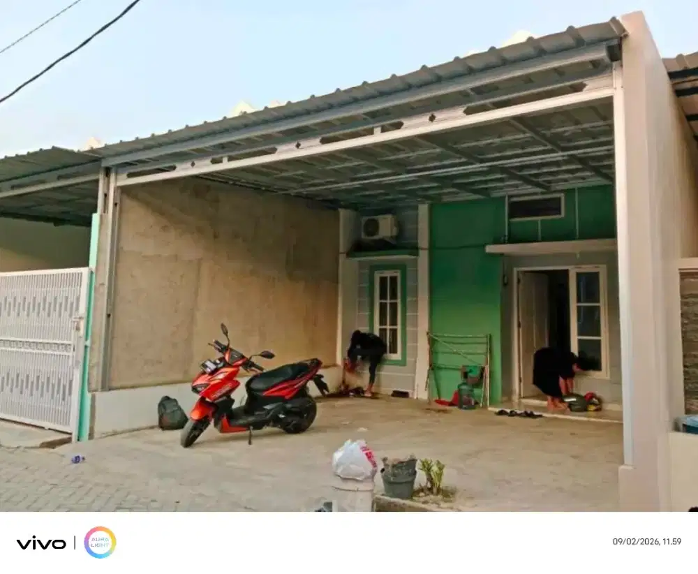 Kanopi baja ringan dan garasi