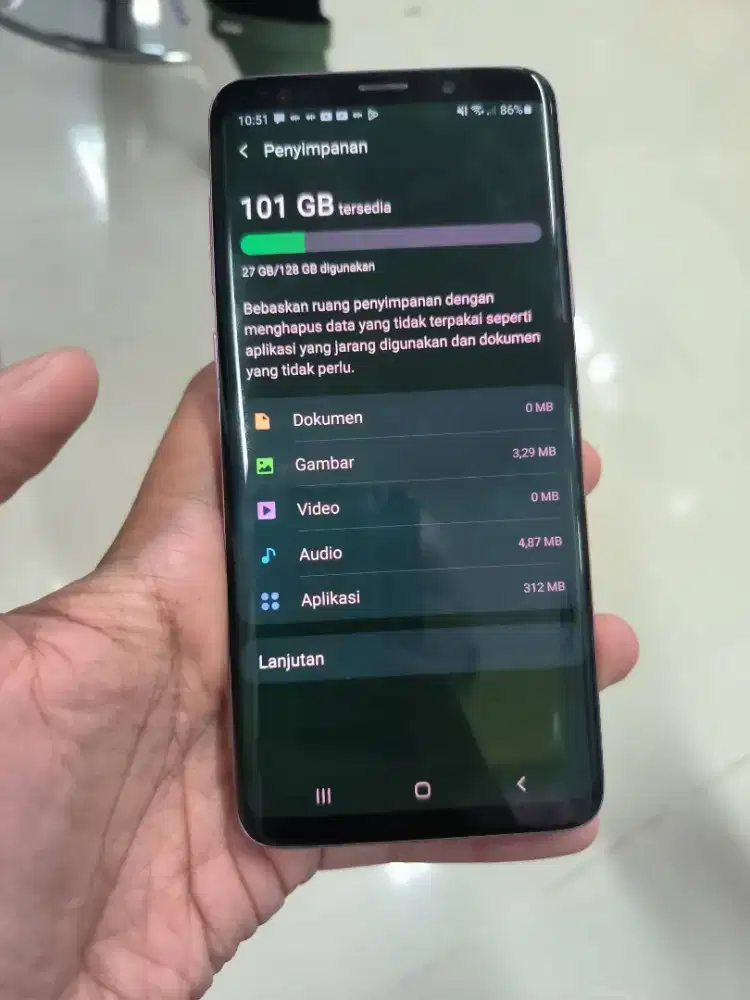 samsung S9 Plus 6/128 sein minus mesin mati