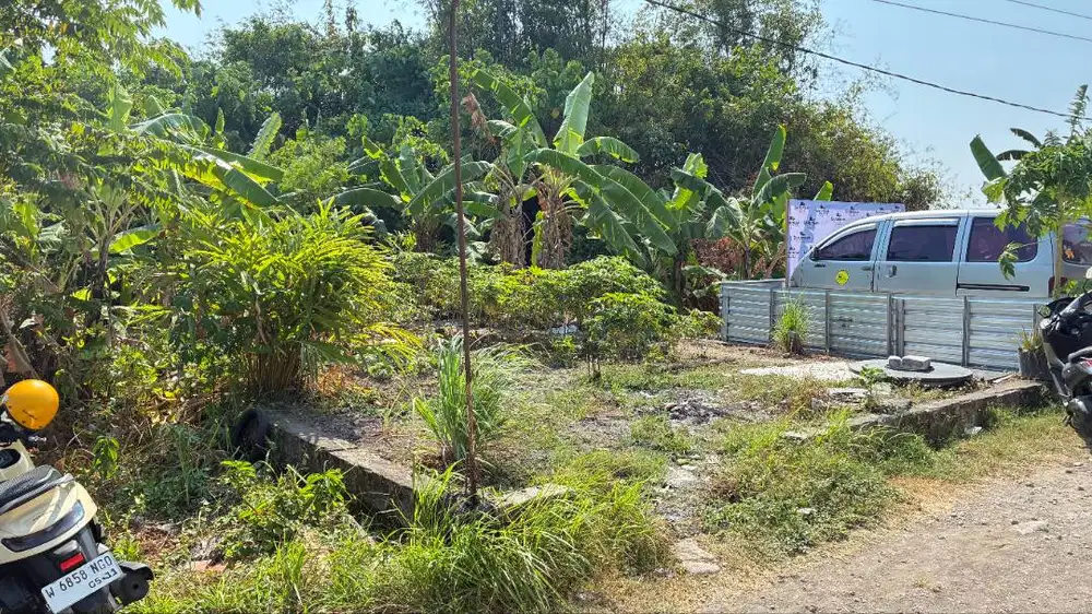 DIJUAL MURAH TANAH KOSONG SIAP BANGUN SELUAS 105 METER PERSEGI