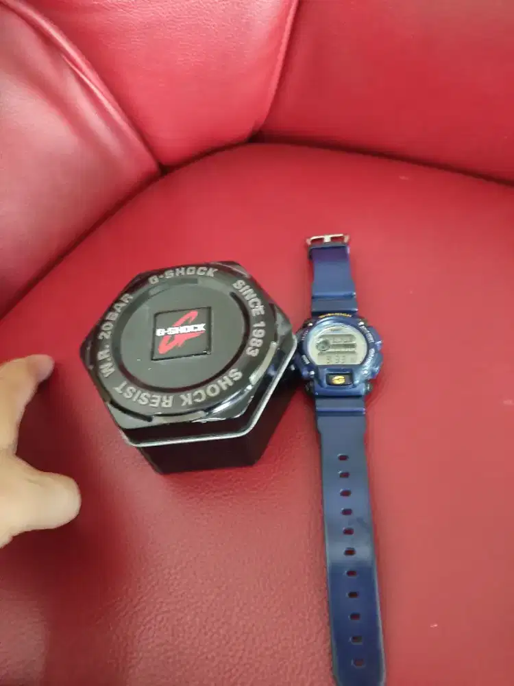 Jam preloved casio g shock asli