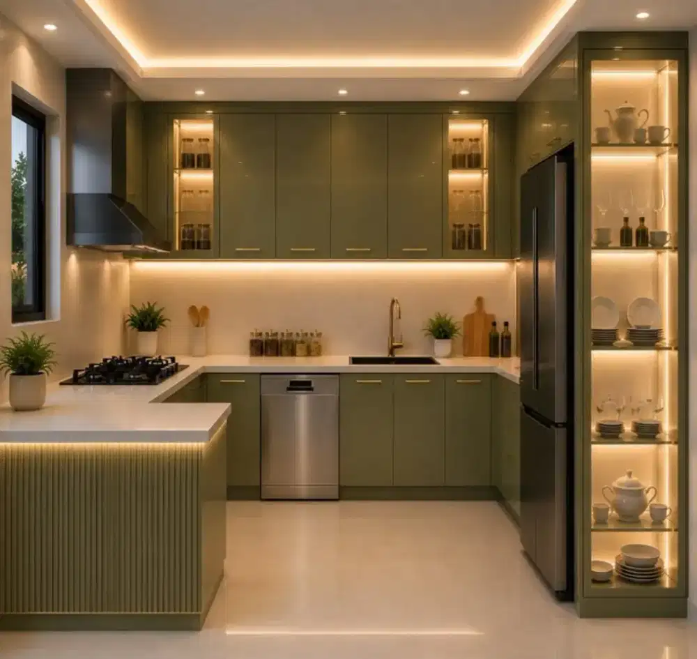 Kitchen set minimalis modern