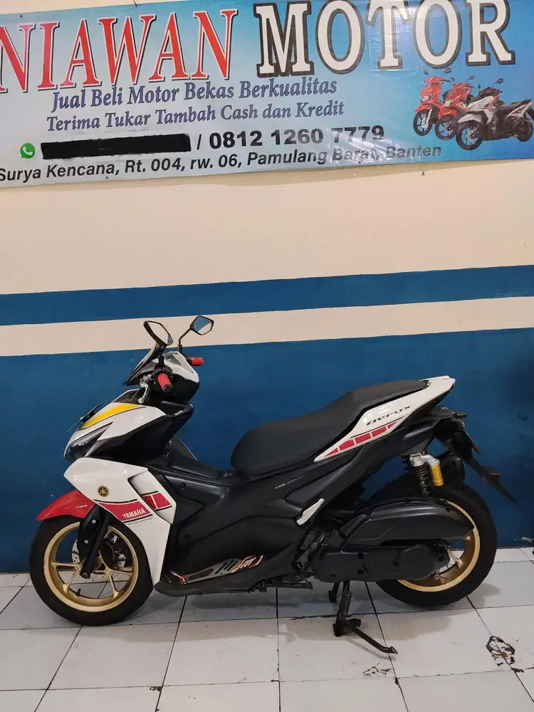 # DIJUAL YAMAHA AEROX 2021 SURAT LENGKAP