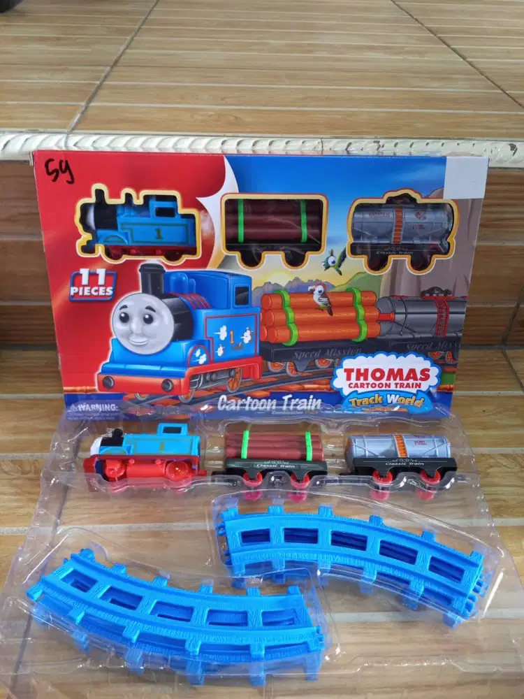 mainan anak kereta thomas rel