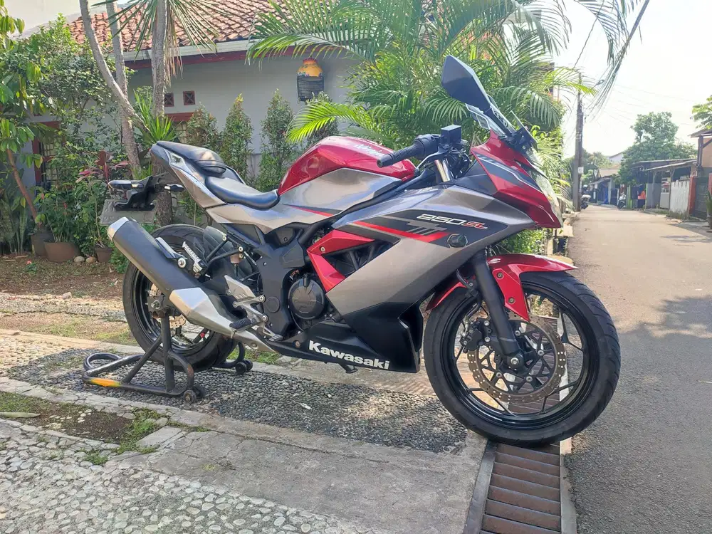 DIJUAL NINJA MONO 250SL TAHUN 2018 PLAT DEPOK