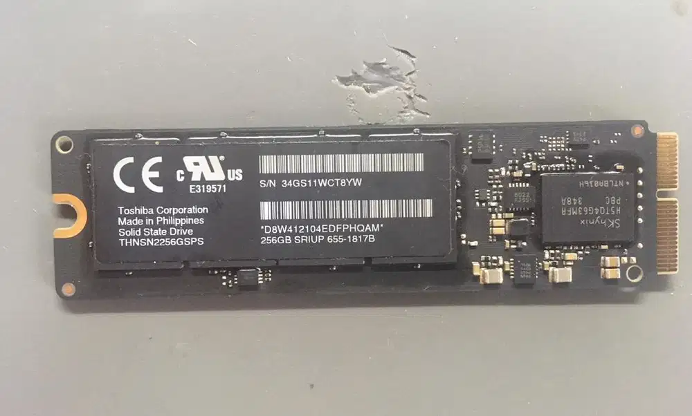 SSD Storage Macbook Pro Air 128Gb