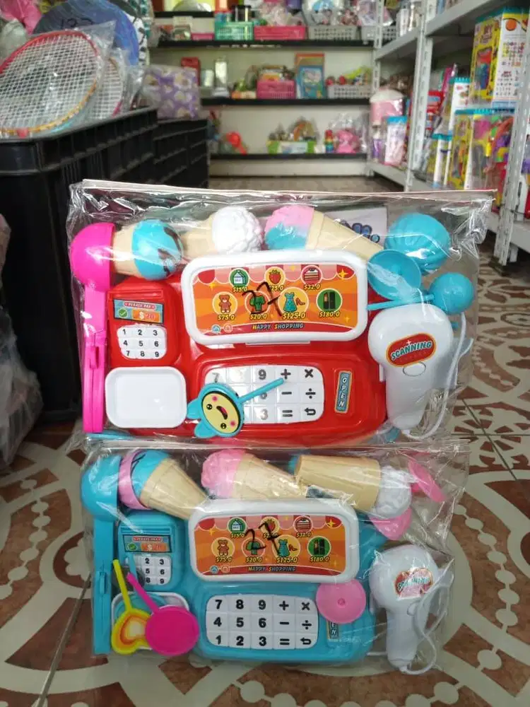 mainan anak cash register