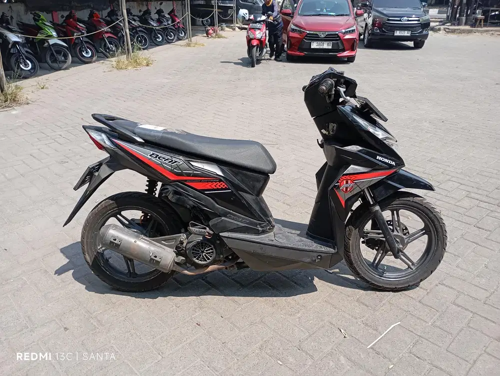 Honda beat eco Tahun 2017 Surat komplit