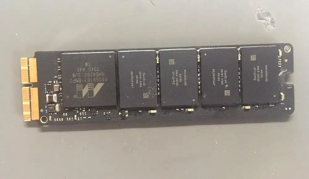 SSD Storage Macbook Air Pro 256Gb