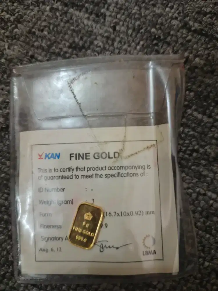 Emas LM Antam Retro 3 gram harga NET
