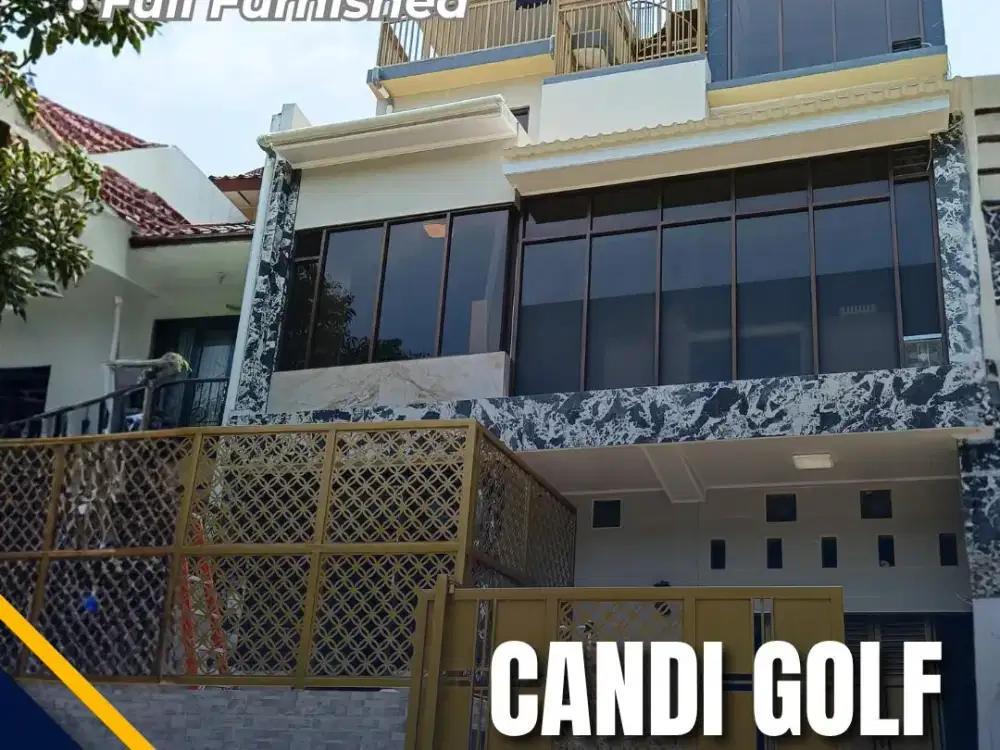 Rumah Baru Renovasi Full Furnished Graha Candi Golf Semarang