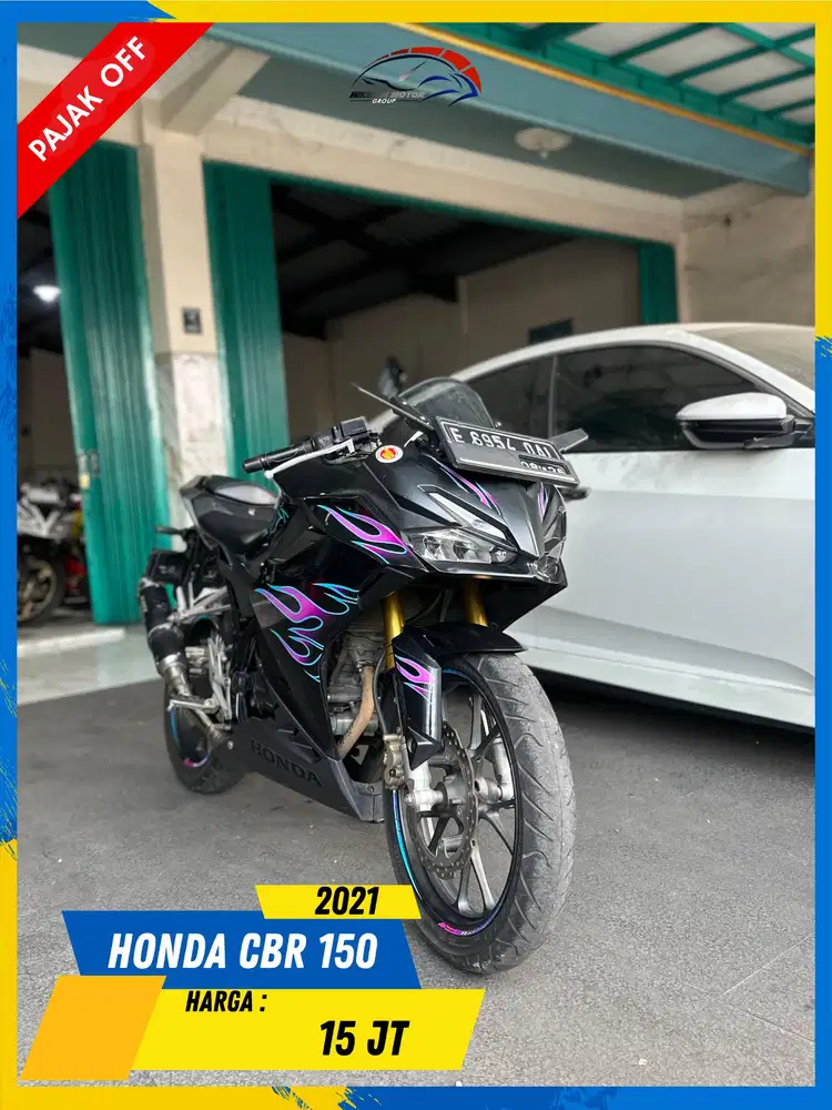 HONDA CBR 150 2021 PAJAK TERIMA OFF BOSKUU HIKMAH MOTOR KEPUH