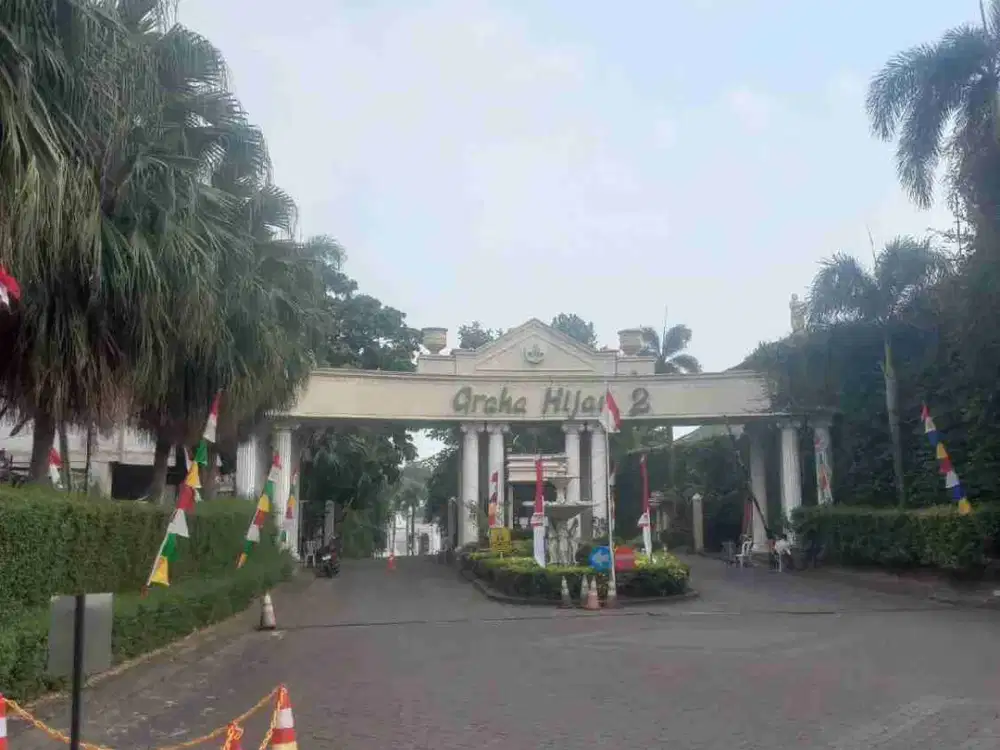 Rumah Graha Hijau Hoek Murah Ciputat Akses Tol Bintaro Serpong Jorr