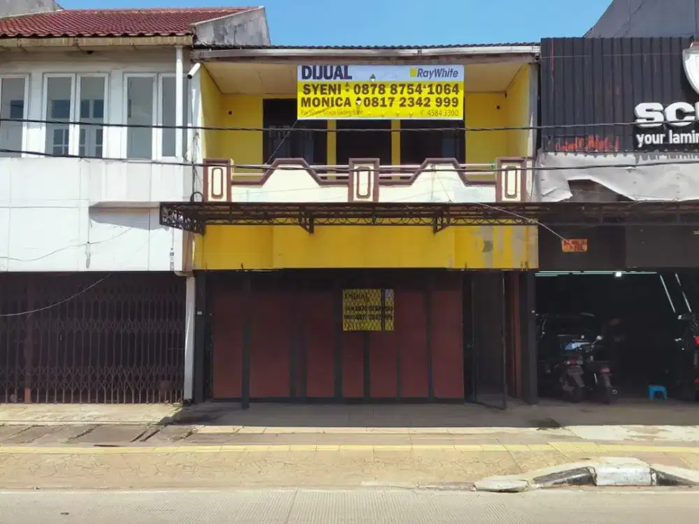 Disewakan Ruko Buaran Indah 2,5 Lantai Siap Pakai