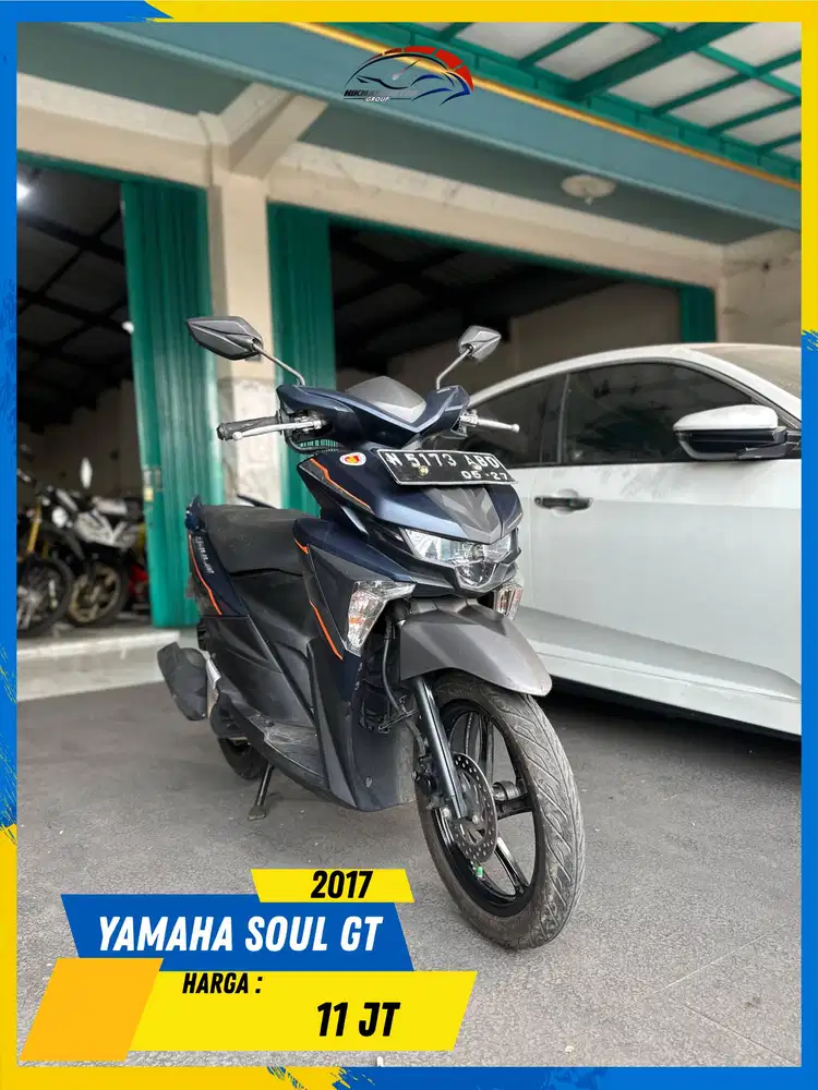 YAMAHA SOUL GT 2017 MESIN AMAN POLL MASZEHH HIKMAH MOTOR KEPUH