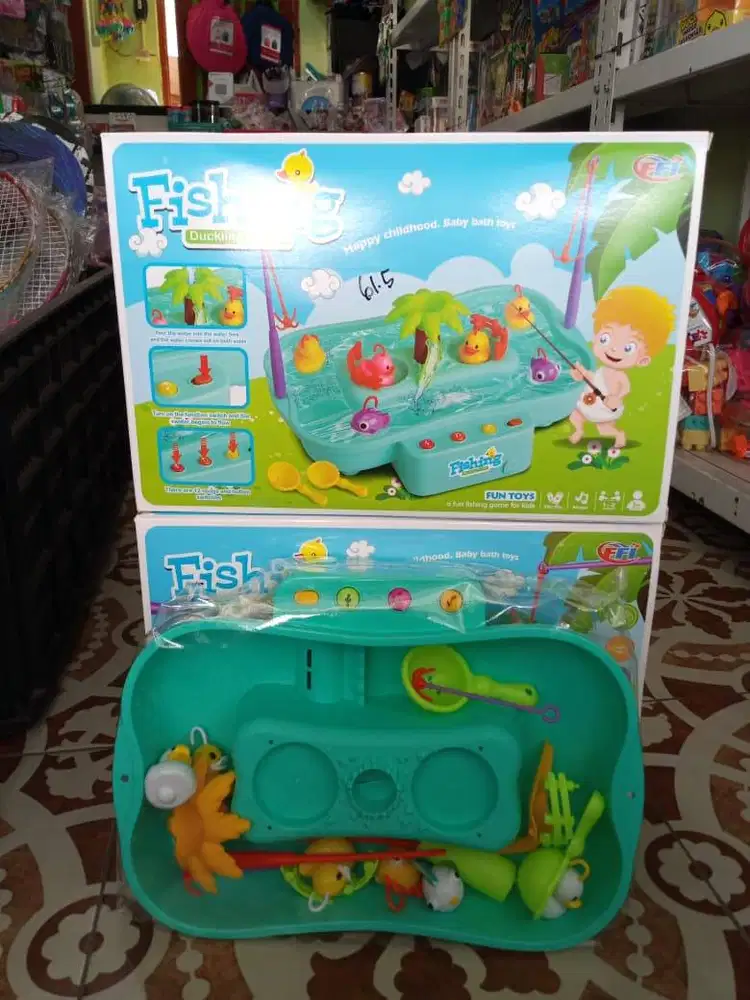 mainan anak fishingg mancing ikan