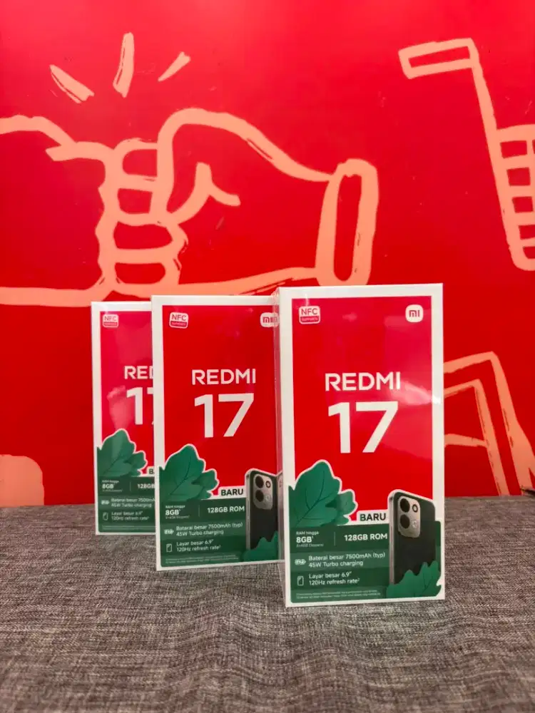 XIAOMI REDMI 17 READY CICILAN 0%