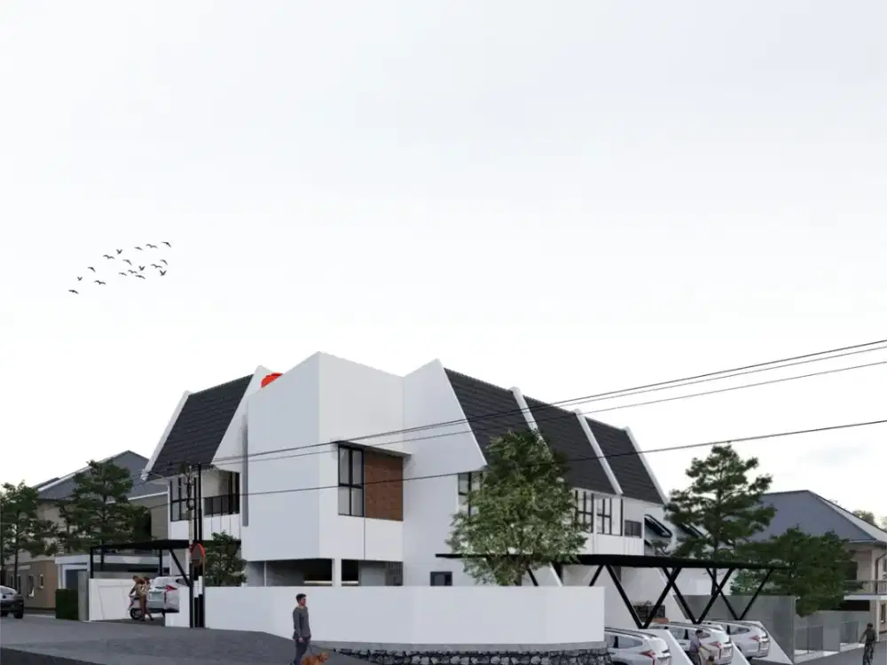 Rumah Baru Siap Huni 2 Lantai Kota Bandung View Kota dekat Sport Jabar Arcamanik