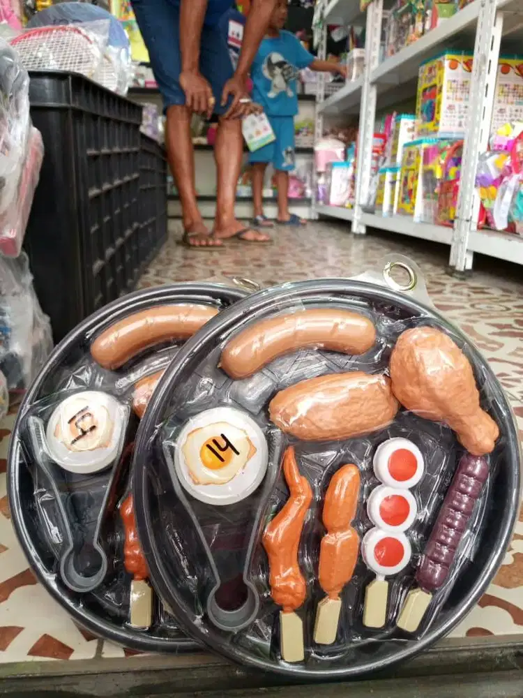 mainan anak sate nampan