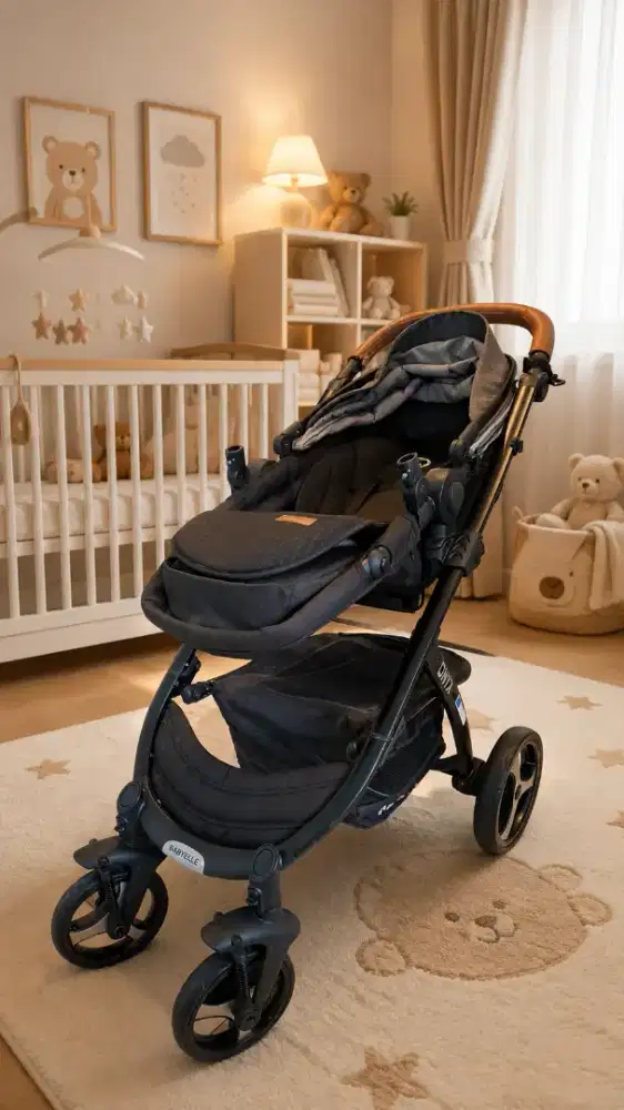Stroller bayi baru, kinyis kinyis.