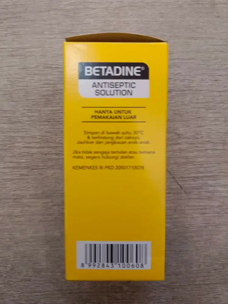 Jual Betadine sol 60 ml