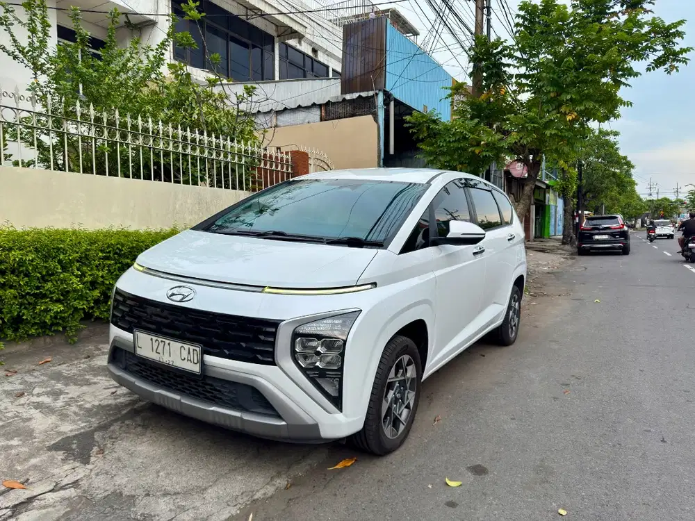 Hyundai Stargazer Prime 1.5 AT Captain Seat 2022 Putih Km80rb