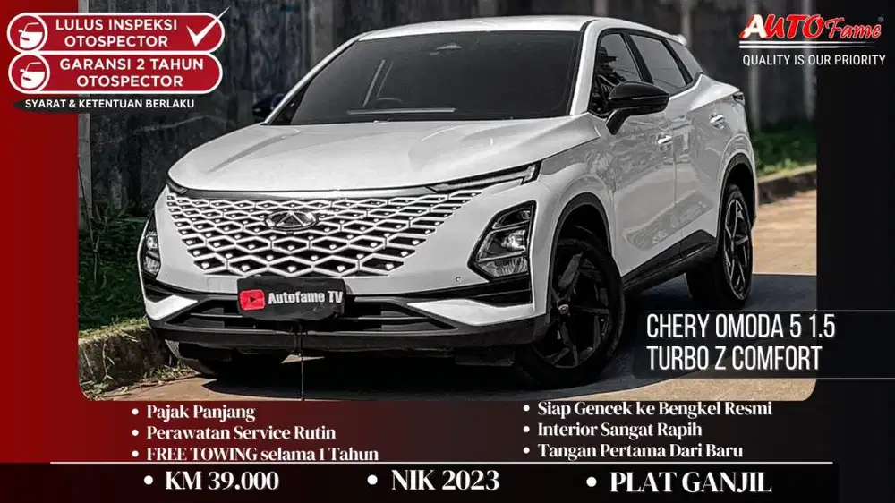 Chery Omoda 5 1.5 Turbo Z Comfort NIK 2023