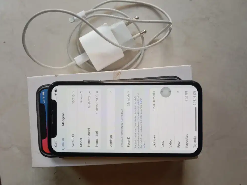 Iphone x 256gb inter