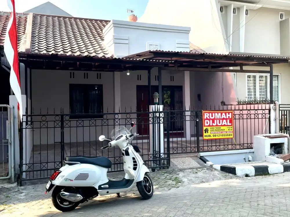 Rumah SHM 1 Lantai (7x16) komplek Prima Lingkar Asri Caman Jatibening