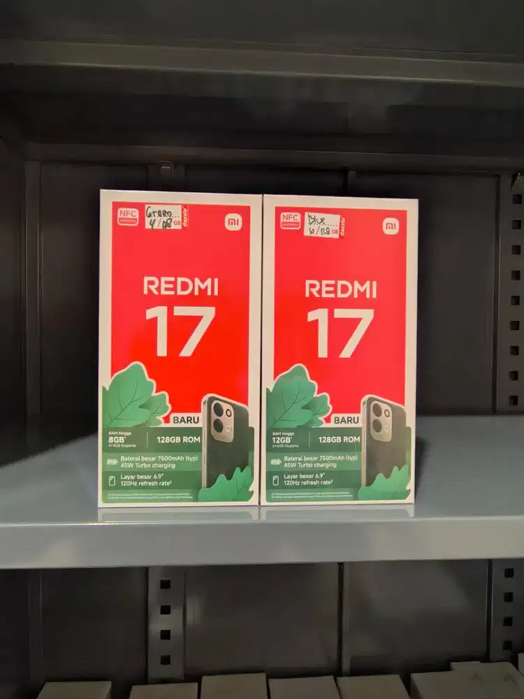 XIAOMI REDMI 17 Baru Segel Garansi Resmi