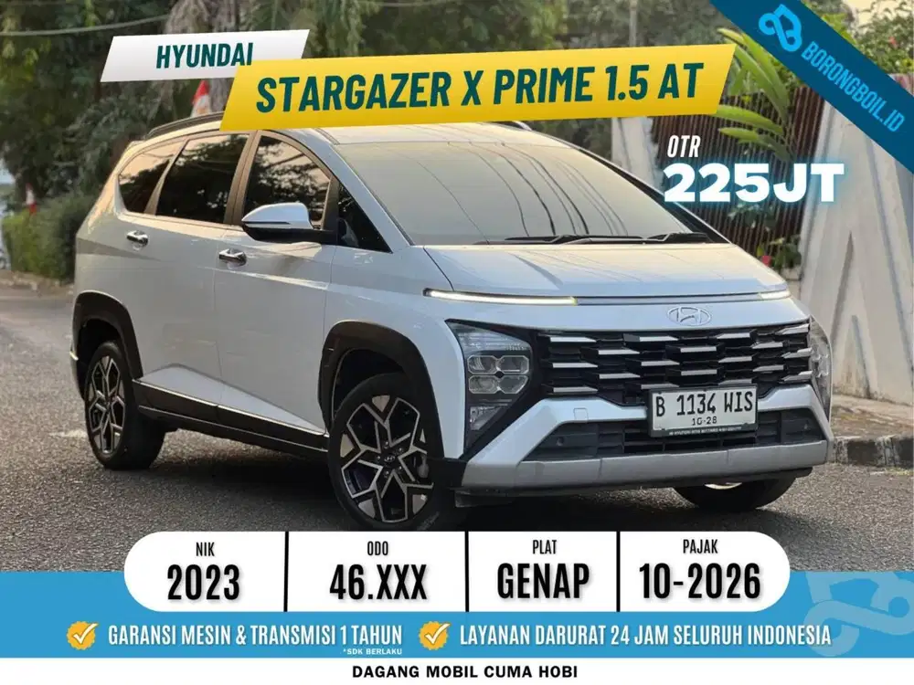 Hyundai Stargazer X Prime Capt Seat AT 2023 NO PR