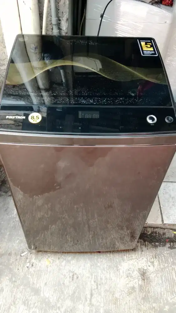 Mesin cuci 1 tabung oyomatis pokytron touch screen mewah