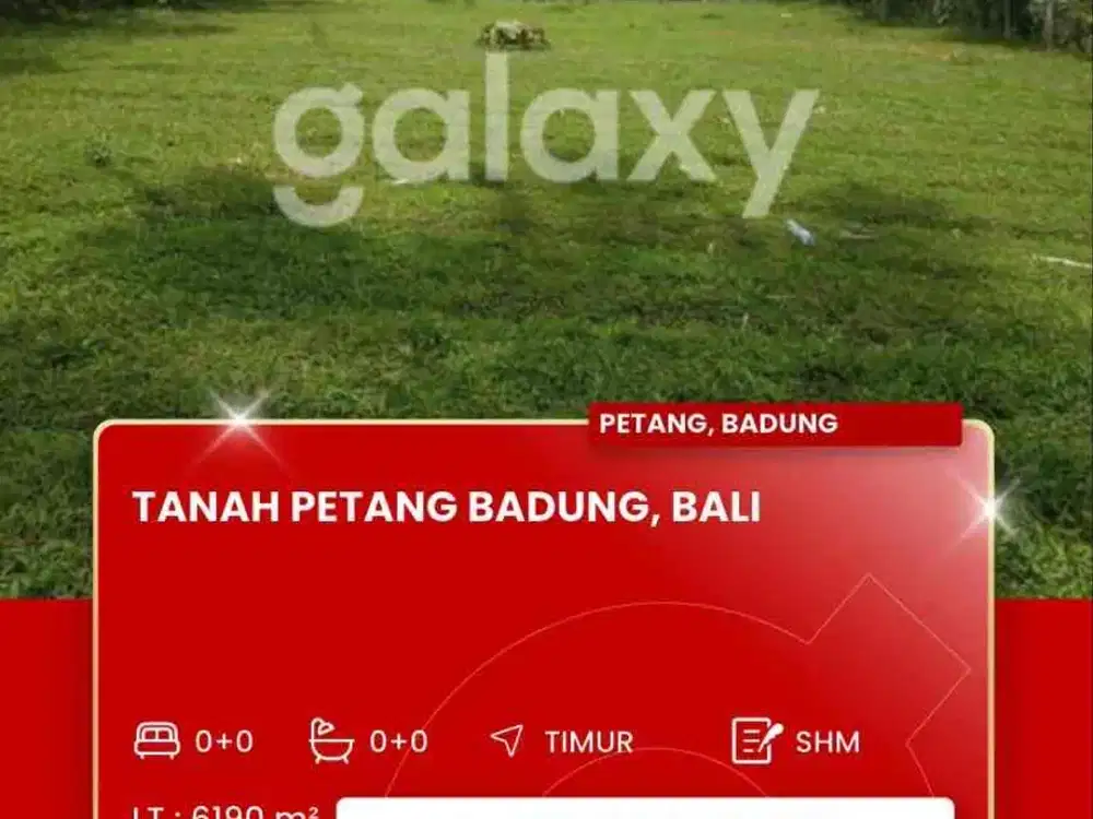 DIJUAL TANAH DAERAH PETANG BADUNG BALI
