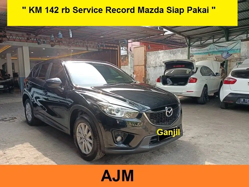 Mzd CX5 Skyactive Km 142 rb Srvc Rec Mazda Resmi 2014 AT Hitam