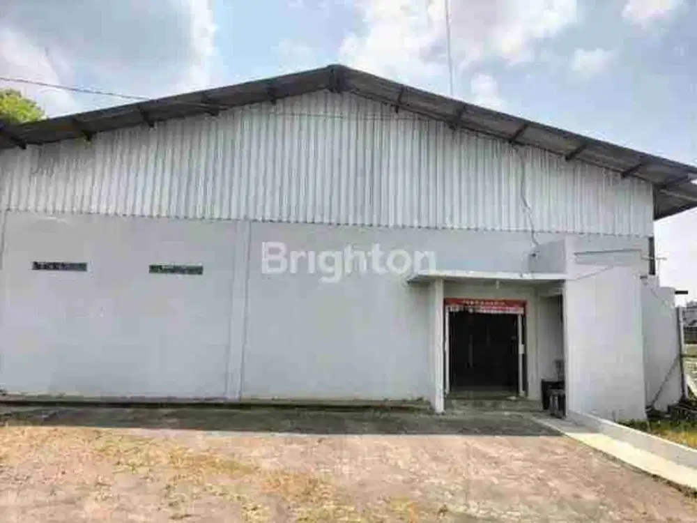 Gudang Sewa LT 3000 Pinggir Jalan Jogja Wonosari