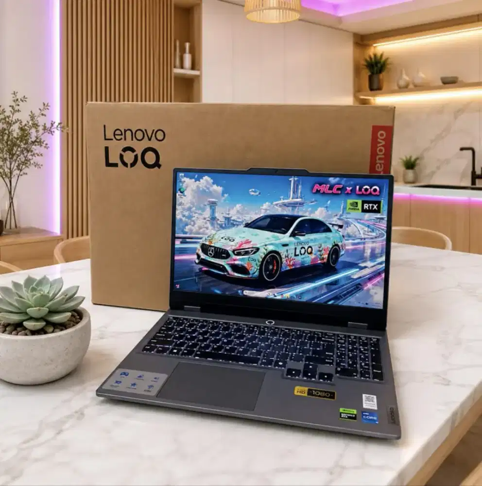 LAPTOP LENOVO LOQ 15 83GS RAM 16GB+ SSD 512GB + NVIDIA RTX FULLSET