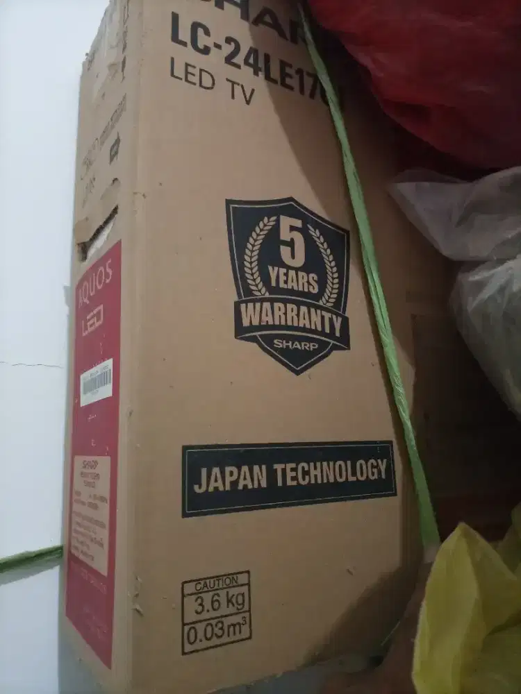 Jual TV LED Sharp 24 inch bagus