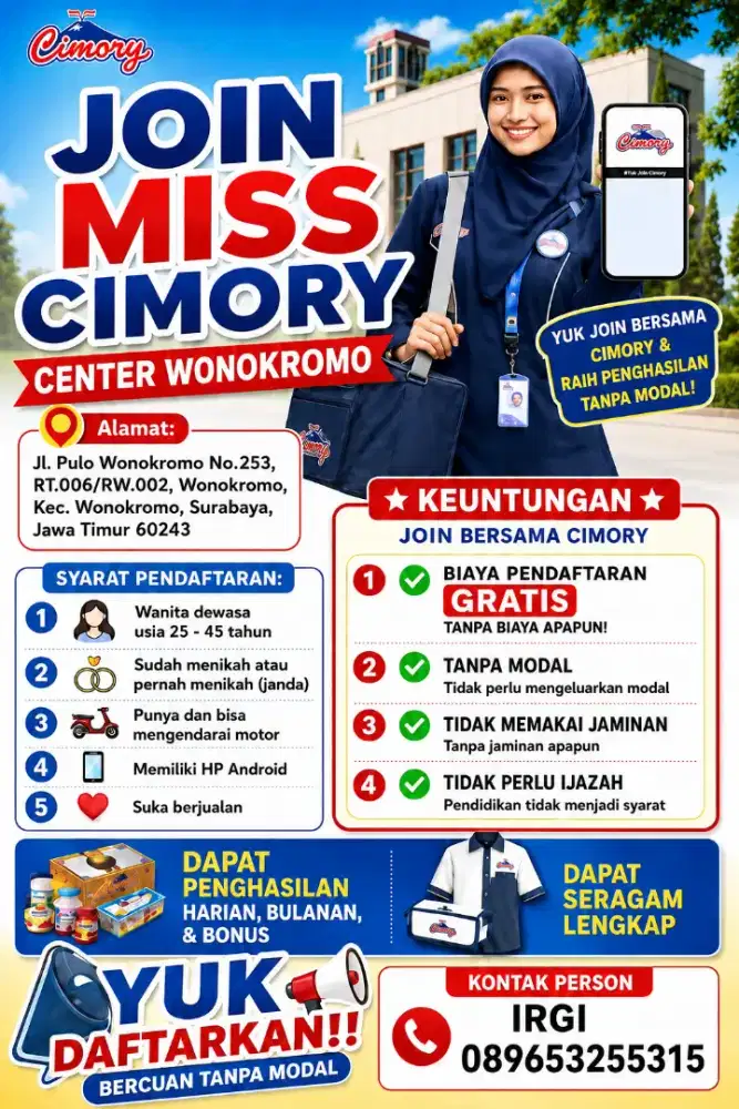 Lowongan Pekerjaan Miss Cimory