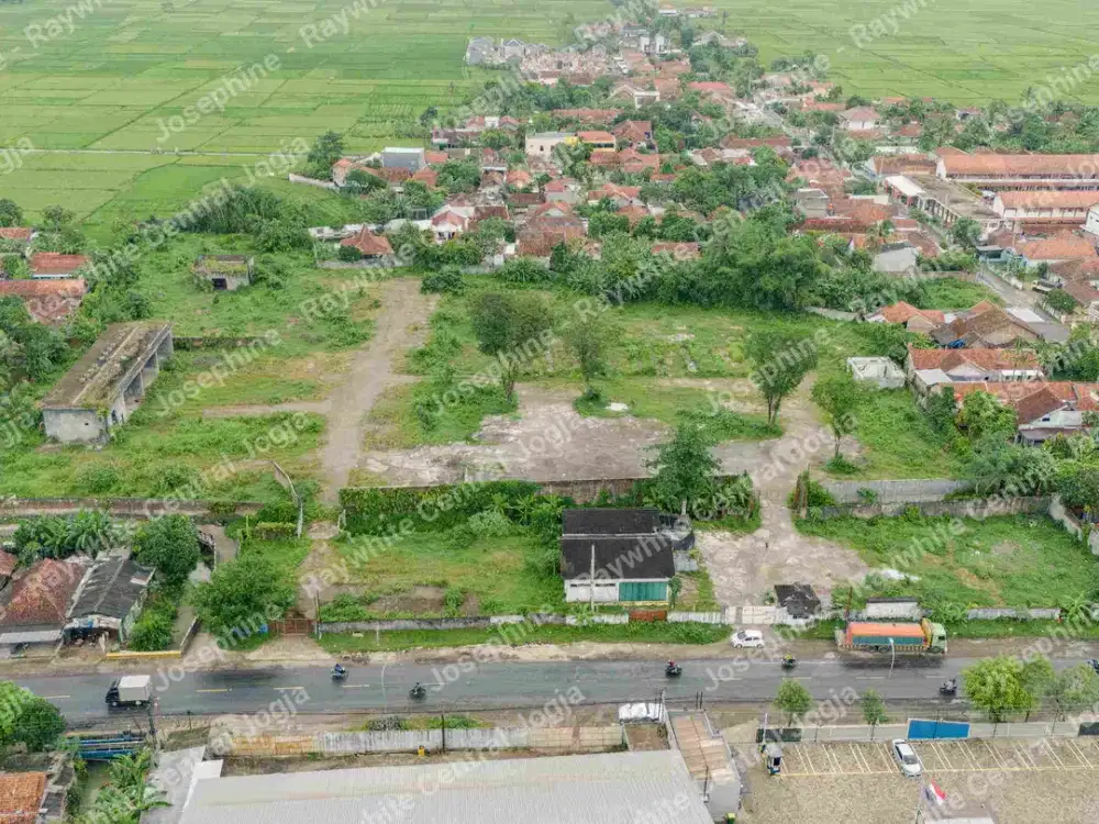 Disewakan Tanah Strategis 9.000 m2 Cocok Untuk Bisnis Di Wero Gombong Kebumen